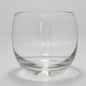 Vintage MCM Moser Culbuto Crystal Art Glass Whiskey Tumbler Barware - Home Decor